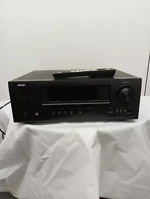 Tested Denon AVR 1912 7.1Ch 125W HDMI Integrated Network Home Theater Receiver • $109.99