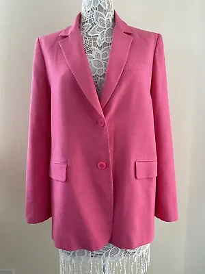 $75 • Buy New Zara Pink Blazer,size M(runs Bigger) Like L,org $159
