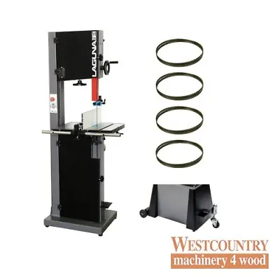 £2118 • Buy Laguna 14/BX Bandsaw Package Deal - 14  Woodworking Bandsaw C/w 4 Blades And Whe