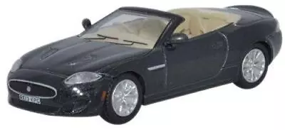 Oxford Diecast 76XK003 Jaguar XK Convertible Ultimate Black OO Gauge • $23.08