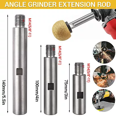 Angle Grinder Extension Shaft Set 5/8-11 Thread Connecting Rotary Rod • $15.99