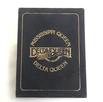 Vtg Mississippi Delta Queen Playing Cards Two Deck Delta Queen Steamboat Cards • $16.95