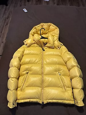 Moncler Maya Size 1 YELLOW Good Condition SEND OFFERS ASAP • $565
