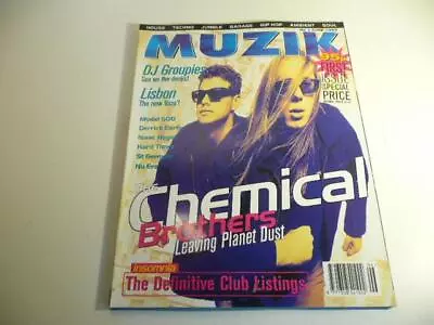 Muzik Magazine Issue 1 June 1995-chemical Bros House Tchno Jungle Garage Hip Hop • £14.95