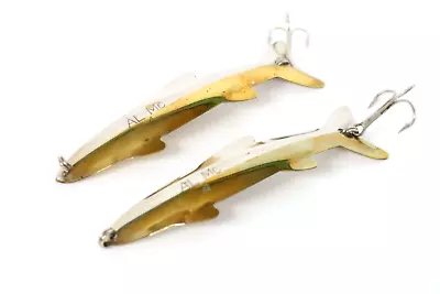 Al Mc Trout Salmon Spoons Fishing Lures 2 Pcs • $13.50