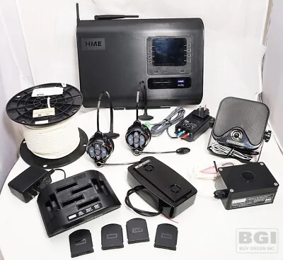 Complete HME ION IQ 6100 & 2x HS6300 Headset Wireless Drive Thru Intercom System • $2999.99