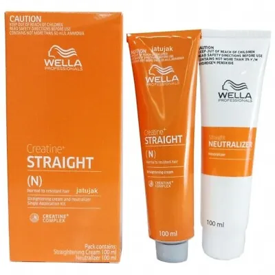 Wella Professionals Creatine+ N Cream & Neutilzer For Straight Hairs - 200ml • £17.50