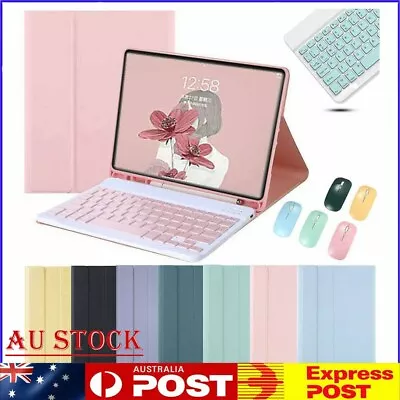 Bluetooth Keyboard Case Cover With Mouse For IPad 9/8/7th Gen Pro 11 Air 5th 4th • $26.99