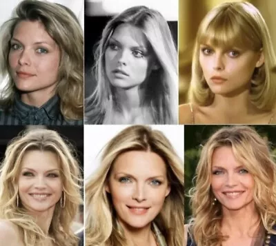 Michelle Pfeiffer - A Facial Collage !! • $2.22