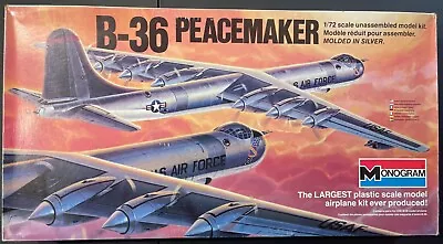 Monogram B-36 Peacemaker 5703 1/72 Open Model Kit ‘Sullys Hobbies’ • $129.88