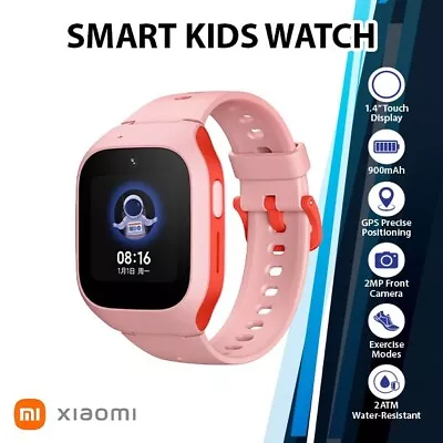 Xiaomi Smart Kids Watch GPS Bluetooth Video Call Android IOS Smartwatch - PINK • $190.99