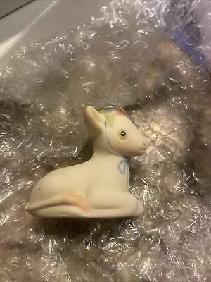 VINTAGE Hallmark 1983 Mary Hamilton Nativity Little Calf Figurine • $10