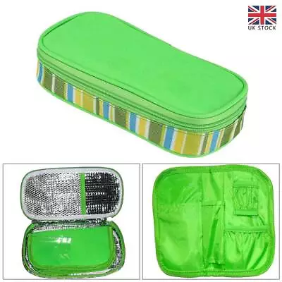 Portable Insulin Pen Case Pouch Cooling Protector Bag Cooler Diabetic Pocket UK • £8.68