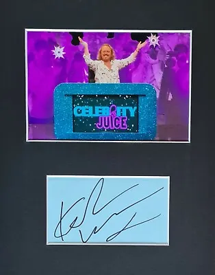 Keith Lemon/Leigh Francis 'Celebrity Juice' Hand Signed Mounted Autograph.  • £22.99