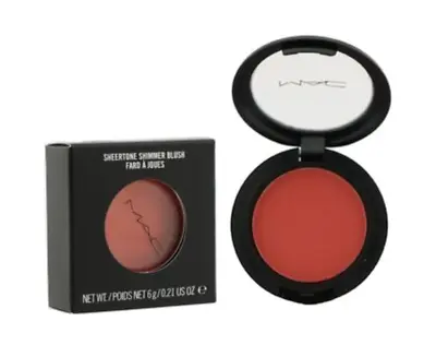 MAC Sheertone Shimmer Blush - FOOLISH ME - NIB - Authentic • $17