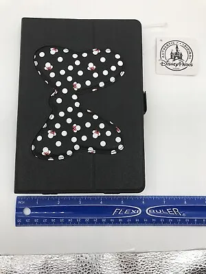 Disney Parks Black Polka Dot Minnie Bow 7” Kindle IPad Tablet Case BNWT • $29.99