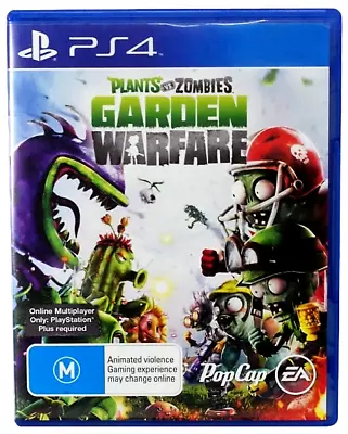 Plants Vs Zombies Garden Warfare Sony PS4 • $24.90