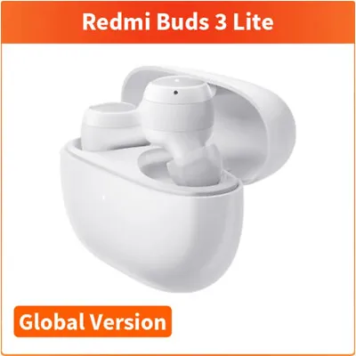 Xiaomi Redmi Buds 3 Lite Wireless Earbuds Earphones Headphones Bluetooth White • £13.19