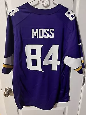 Randy Moss #84 Minnesota Vikings Authentic Jersey Size XL • $48