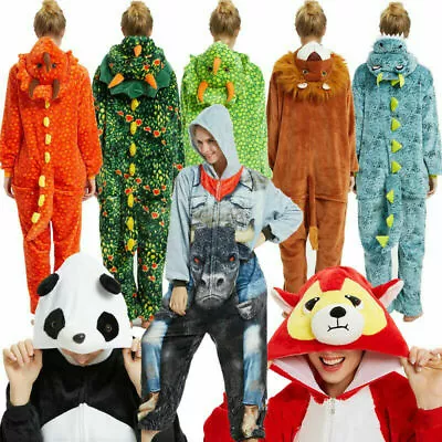 New Neutral Cartoon Animal Disney Adult Onesie0 Kigurumi Cosplay Pajamas Costume • £35.45