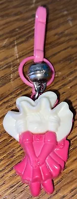 Rare Vintage 1980s Plastic Bell Charm Female Figure Bonnet 4 80s Charm Necklace • $29.99