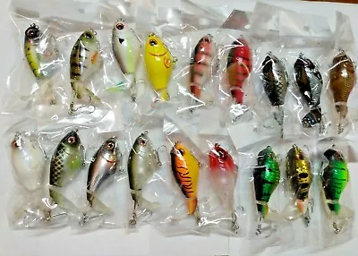 Whopper Plopper 75mm 17g Topwater Rotating Wobbler Crankbait - Lot Of 18 Colors • $67.49