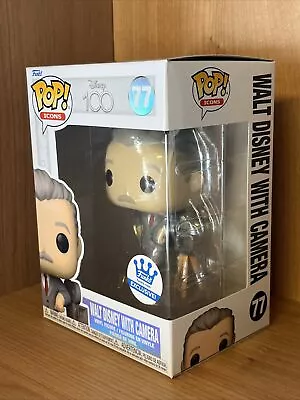£19.99 • Buy FUNKO POP! WALT DISNEY WITH CAMERA VINYL FIGURE -DISNEY 100 ANNIVERSARY In Stock