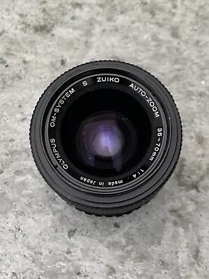 Olympus OM S Zuiko Auto-Zoom 35-70mm F/4 Zoom Lens • £40