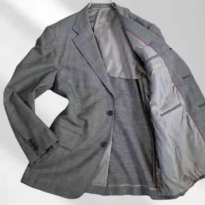 J.Press Tailored Jacket Unlined Glen Check 3 Buttons • $149.99