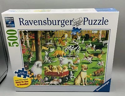 Ravensburger At The Dog Park 500 Piece Puzzle Factory Sealed • $8.99