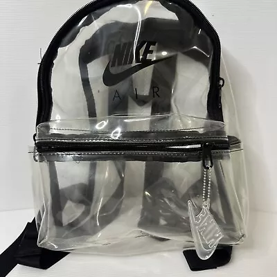 Nike Just Do It Mini Backpack - Clear/Black One Size • $25