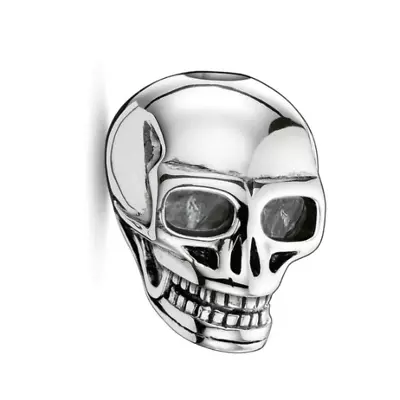 Tk0063 Thomas Sabo Skull Silver Lge Karma Bead • $50