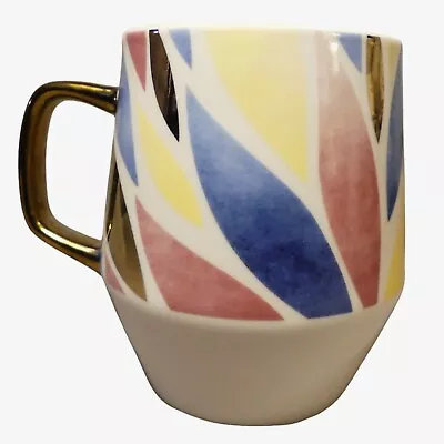 Edible Arrangements Large Coffee Cup Mug Gold Handles Spring New With Tags • £11.56