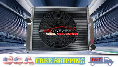 For BMW E36 M3 325 328 M3 ALUMINUM RADIATOR & FAN MT 1992-1999 93 94 95 96 97 • $170