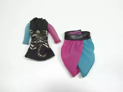 Monster High Replacement Gigi Grant Scaremester Outfit Shirt Skirt Top Scorpion • $11.99