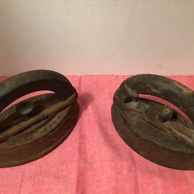 Antique Vintage Irons 2 Stove Top Irons Authentic ORG. 2 For 1 $$ “MAKE OFFERS”! • $24