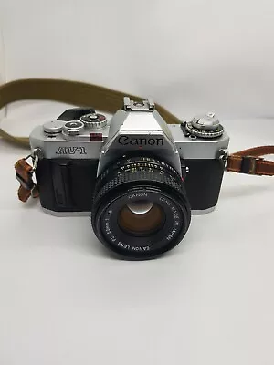 Canon AV-1 35mm SLR Camera Body - Good Used Condition • £90