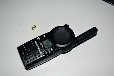 Motorola CLS1410 4 Channel UHF Two-Way Radio Only W Good Battery- W3B #2 • $58