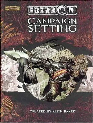 Dungeons And Dragons: Eberon Campaign Setting Ser.: Core Rules Ser.: Eberron... • $29.99