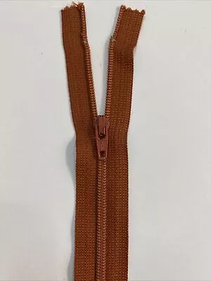 YKK 2 X 18cm Rust Dress Zip - Pants Skirt Tops Bags Etc • $4.50