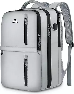 Carry On Backpack 40L Flight Approved Large Travel Laptop Backpack With USB Cha • $49.86