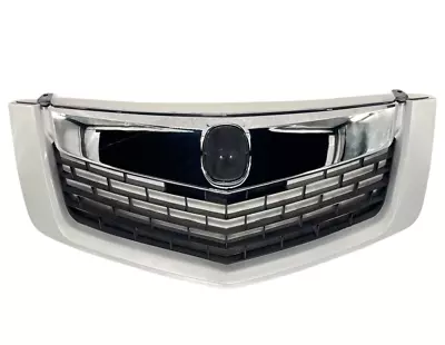 ⭐⭐ For 2009 - 2010 Acura Tsx Front Bumper Upper Grille W/chrome Molding ⭐⭐ • $64