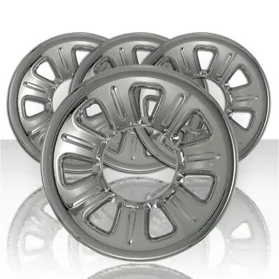 15  Chrome Wheel Skins Caps Full Covers For 2000-2011 Ranger 7 Spoke Steel Rim • $68.99