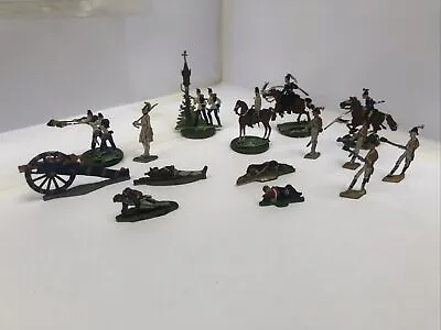 Kieler Zinnfiguren Napoleonic Tin Flats Soldiers Job Lot (D8) • $12.63