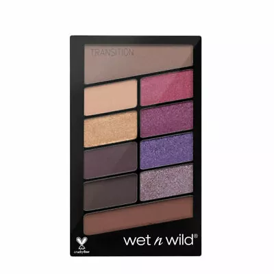 WET N WILD Color Icon 10 Pan Eyeshadow Palette **V.I.Purple 761B** NEW! • $19