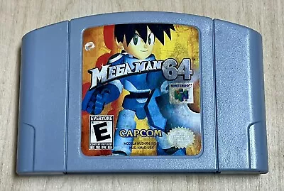 Mega Man 64 (Nintendo 64 2001) N64 Authentic - Tested - Works Great! • $57.99