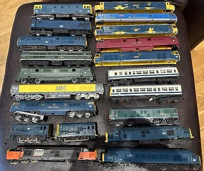 Hornby Mainline Lima Triang - Big Job Lot X 14 Diesel Locos + 5 Bodies • £50