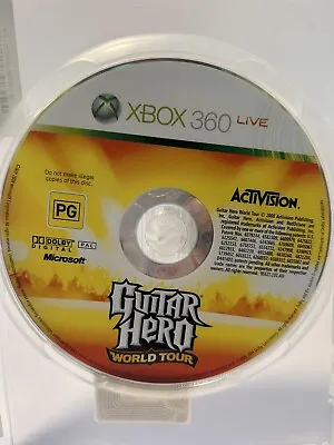 Guitar Hero World Tour Xbox 360 (disc Only) • $8