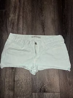 J Brand Denim Shorts Womens 27 Powder Blue White Tie Dye Cut Off Cotton Booty • $15