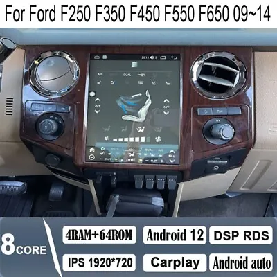 12  Auto Android For Ford F250 F350 2008-2016 Car Carplay Radio Gps Navigation • $795.13